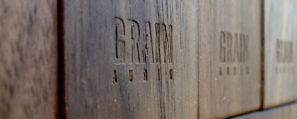 woodgrain home audio system, bookshelf music system, home audio system, bookshelf speakers, grain audio
